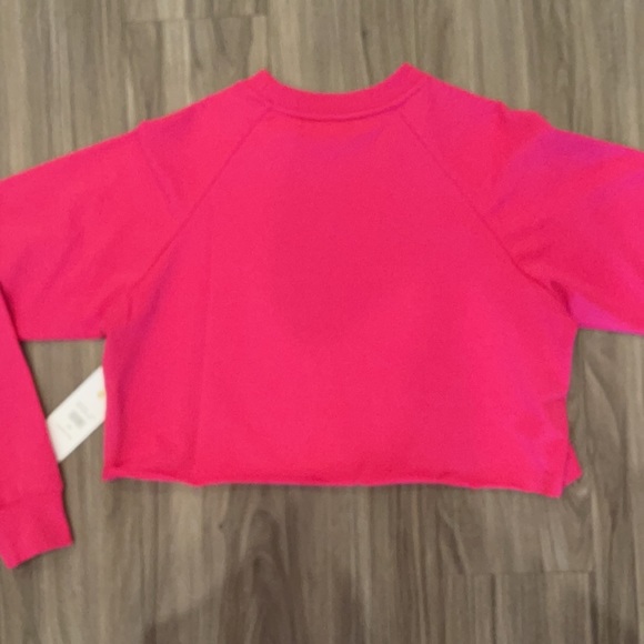 New! Spiritual Gangster Happy Izzy Crop Sweatshirt - Picture 4 of 4